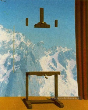 Rene Magritte Painting - La llamada de las cumbres 1943 René Magritte